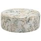 Northwestern Feather Ottoman in Multicolor, , large