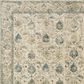 Karastan Marash 2"7" x 7"3" Cream and Blue Runner, , large