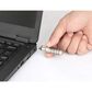 Manhattan Laptop Combination Lock for Nano Security Slot in Translucent Black and Silver, , large