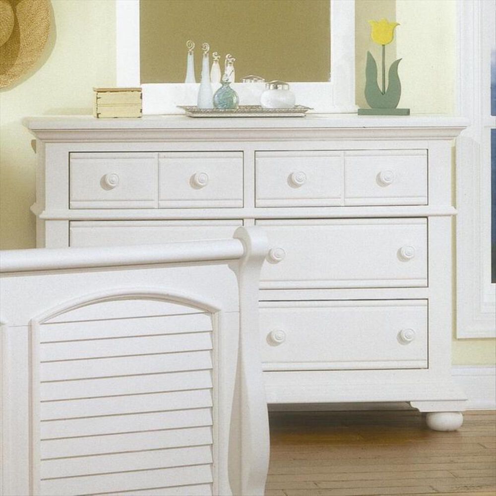 Springmeier Cottage Traditions 6 Drawer Dresser in White, , large
