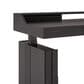 CalmRise 63" Power Standing Desk in Black Oak, , large