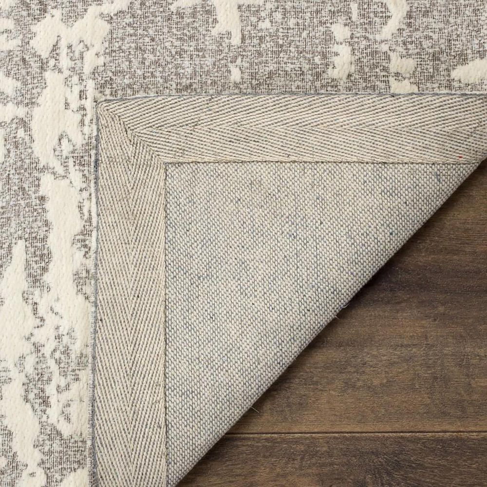 Safavieh Marbella MRB631A 6&#39; Square Light Grey and Ivory Area Rug, , large