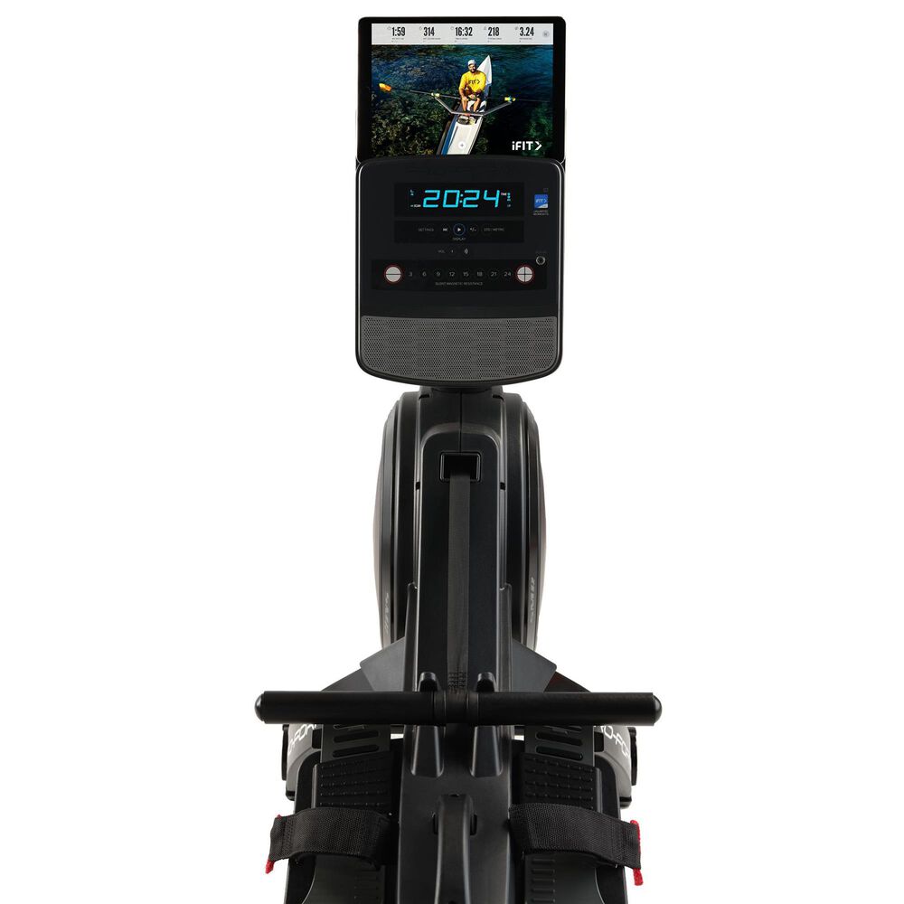 ProForm Trainer 500 Rower with 5&quot; Display, Built-in Tablet Holder and SpaceSaver Design in Black, , large