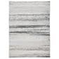 Ashley Abanett 5"3" x 7"3" Gray and Black Area Rug, , large