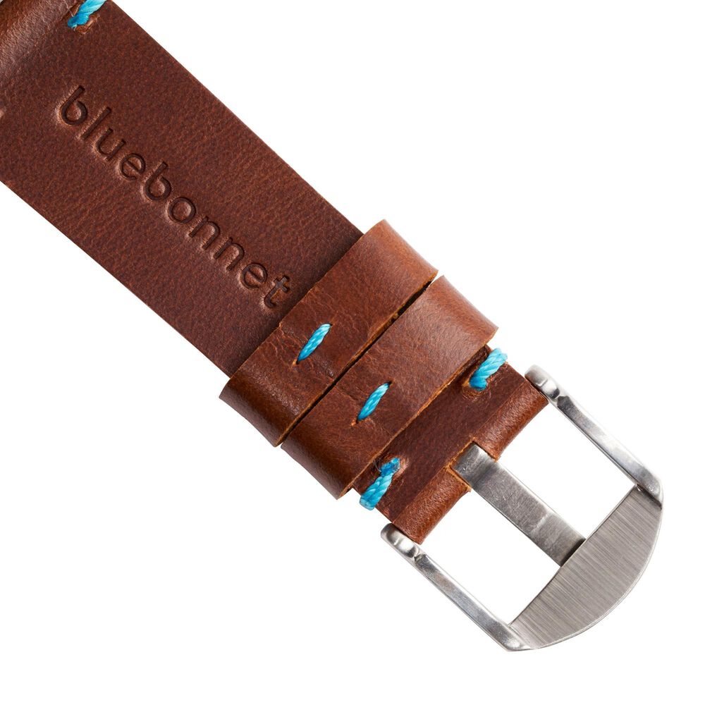 Bluebonnet Cases Band Leather for Apple Watch in Bordeaux Brown, , large