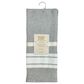 Willow & Hem Verona Kitchen Towel in Silver (Set of 3), , large