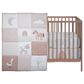 Lambs & Ivy Farmyard 3-Piece Crib Bedding Set in Taupe, White and Sage Green, , large