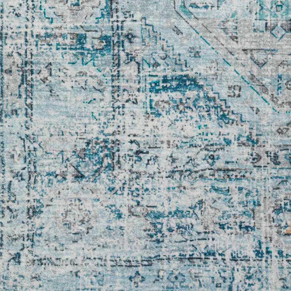 Dalyn Rug Company Jericho 10&#39; Round Denim Indoor/Outdoor Area Rug, , large