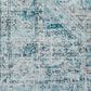 Dalyn Rug Company Jericho 10" Round Denim Indoor/Outdoor Area Rug, , large