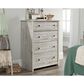 Sauder River Ranch 4-Piece Full/Queen Bedroom Set in White Plank, , large