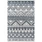 Momeni Mallorca 9" x 12" Charcoal Area Rug, , large