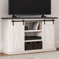 Ashley Dorrinson 54" TV Stand in Antique White and Gray, , large