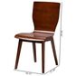 Baxton Studio Elsa Side Chair in Dark Walnut (Set of 2), , large