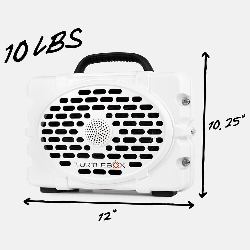 Turtlebox Audio Original Gen 3 Outdoor Speaker in White, , large