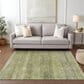Dalyn Rug Company Burano BU12 3" x 5" Aloe Indoor/Outdoor Area Rug, , large