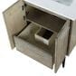 Lexora Home Lancy 24" Single Bathroom Vanity in Rustic Acacia with 2 cm White Quartz Top and Rectangular Sink, , large