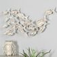 Maple and Jade 17" x 45" Fish Wall Decor in White and Brown, , large