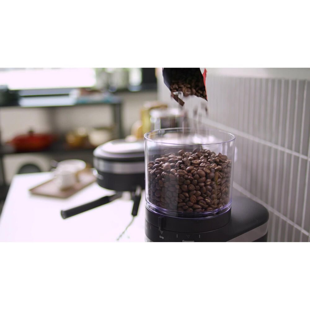 KitchenAid Burr Coffee Grinder in Black Matte, , large