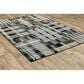 Oriental Weavers Atlas Geometric 752C0 5"3" x 7"3" Black and Gray Area Rug, , large