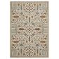 Oriental Weavers Andorra 3"3" x 5"2" Ivory and Multicolor Area Rug, , large