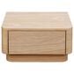 Moe"s Home Collection Round Off 1-Drawer Nightstand in Natural Oak, , large
