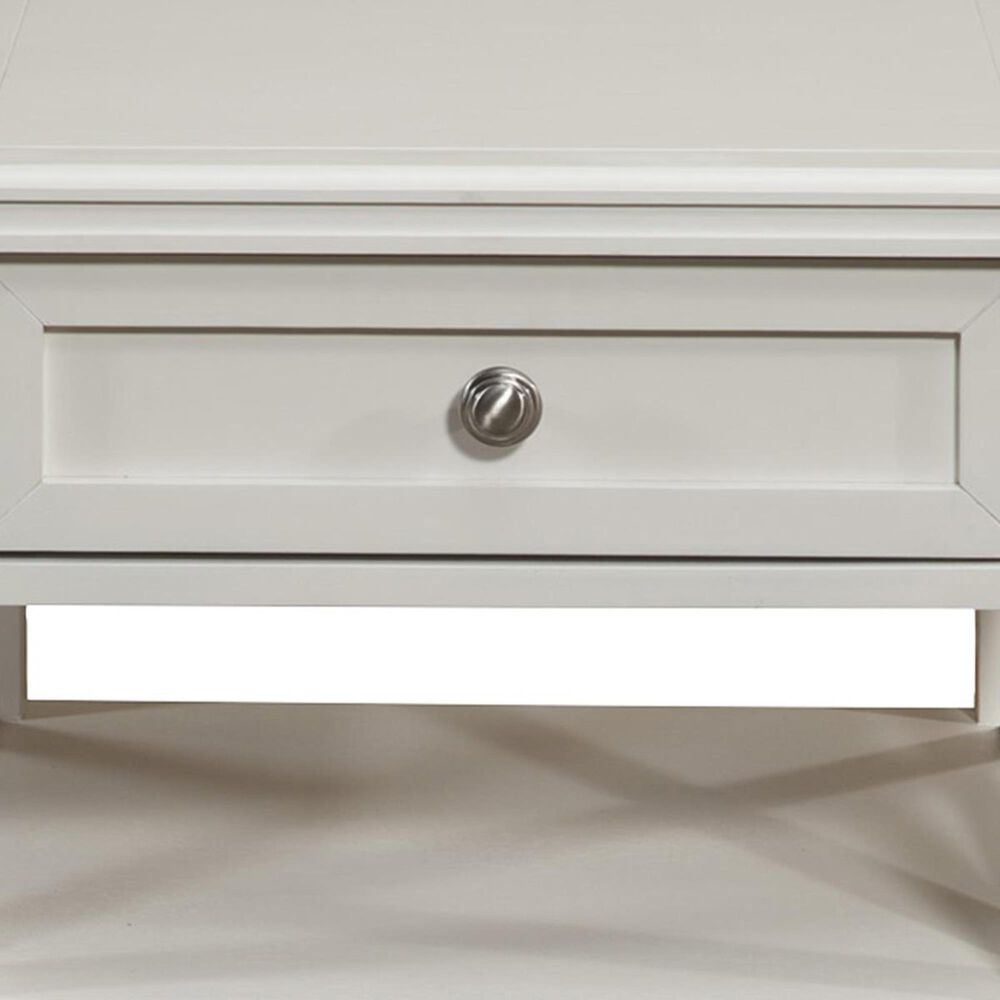 Alpine Furniture Potter Nightstand in White Nebraska Furniture Mart