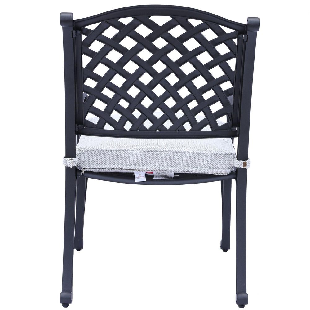 World Source Castle Rock 7-Piece Dining Set in Black, , large