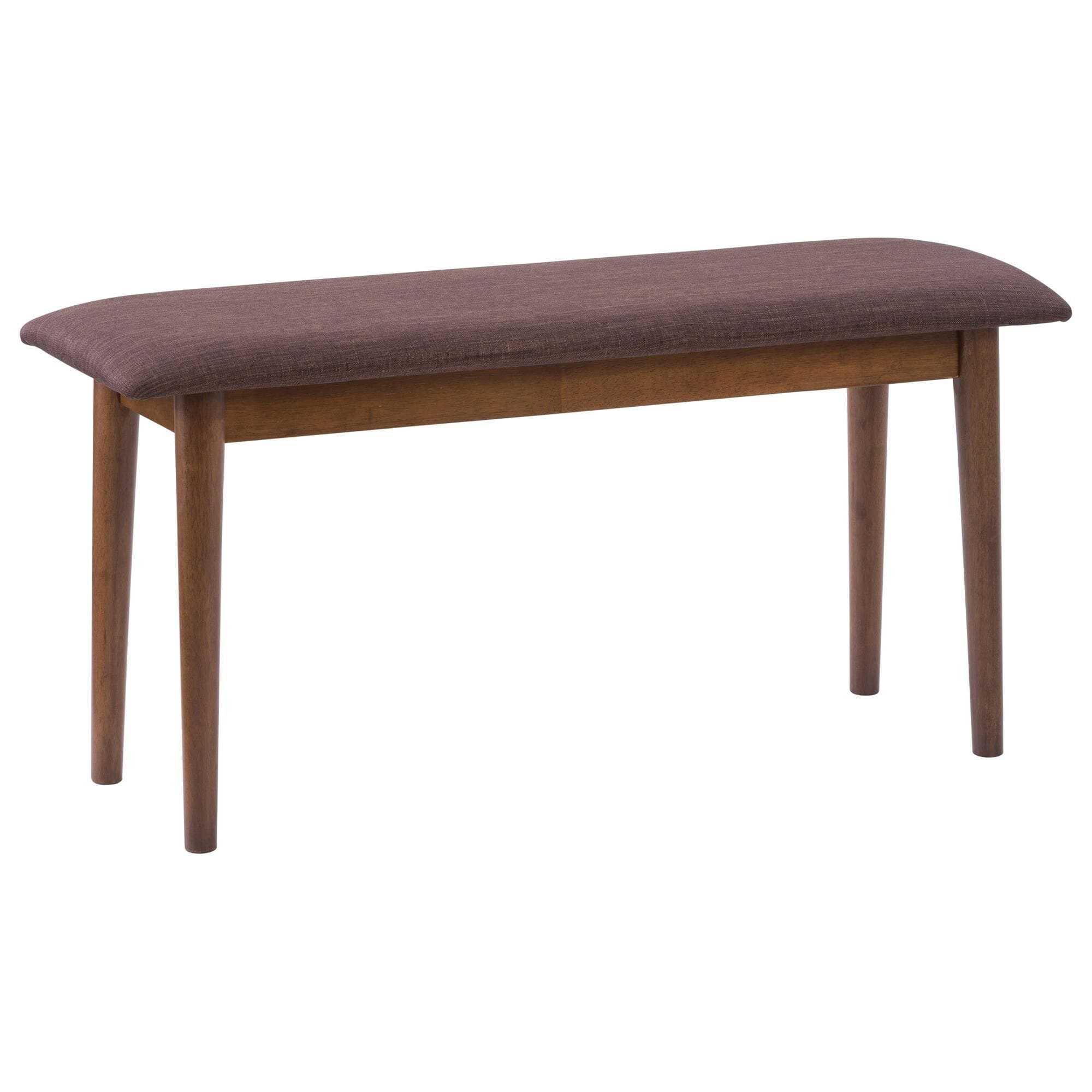 Walnut dining deals bench