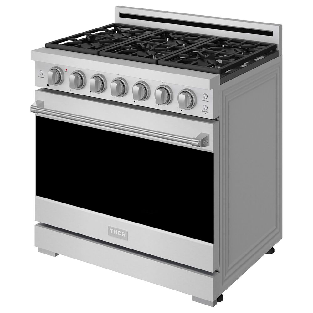Thor Kitchen Gordon Ramsay Series 36" Professional Gas Range in Stainless Steel, , large