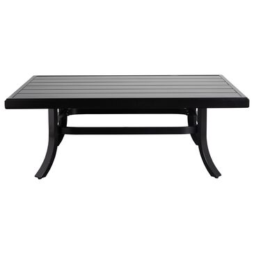 Crown Garden Alexandria 32" x 48" Rectangle Coffee Table in Matte Black, , large