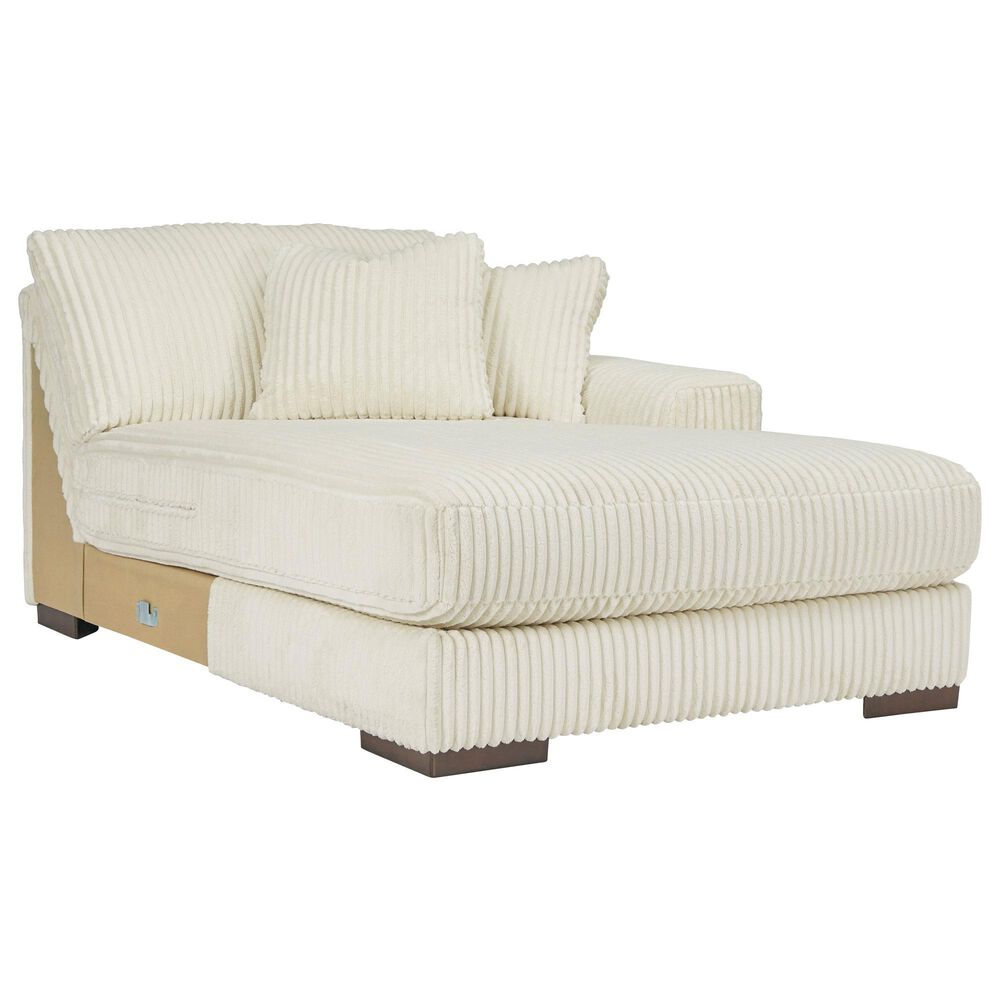 Signature Design by Ashley Lindyn 2-Piece Stationary Right Facing Sectional in Ivory, , large