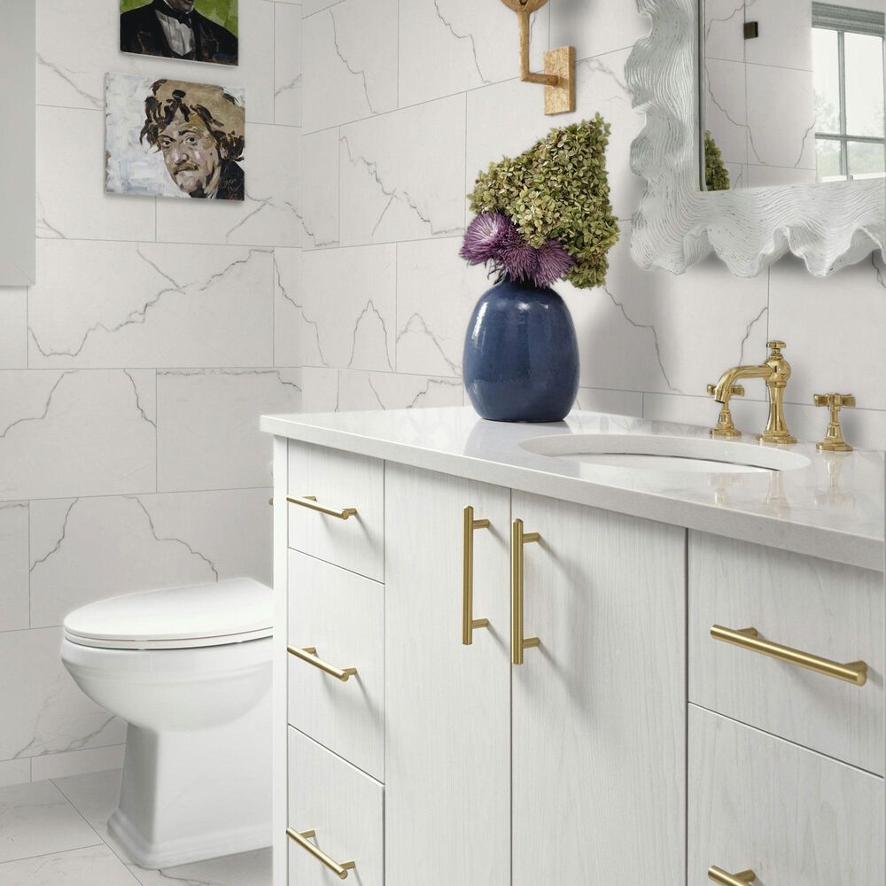 MS International Brighton Grey 12" x 24" Matte Porcelain Tile, , large