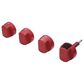 Wolf Appliances Knob Kit for 30" Dual Fuel Range in Red, , large