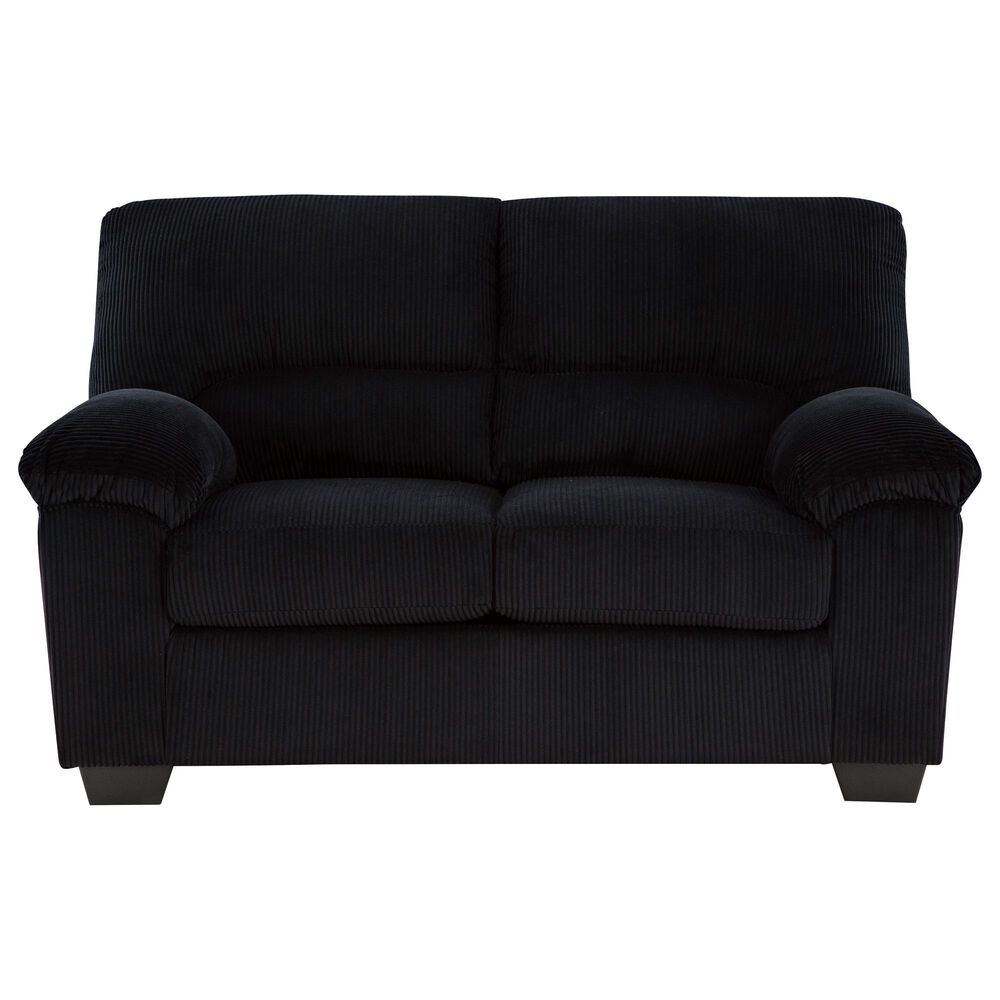 Ashley SimpleJoy, Deanlee and Aniela 7-Piece Living Room Set in Onyx, , large