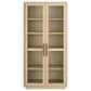 Furniture Worldwide Modern 2-Door Display Cabinet in Light Desert, , large