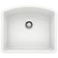 Blanco Diamond 24" Single Bowl Kitchen Sink in White, , large