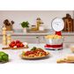 SMEG 50"s Retro Style Kitchen Scale in Red and Chrome, , large