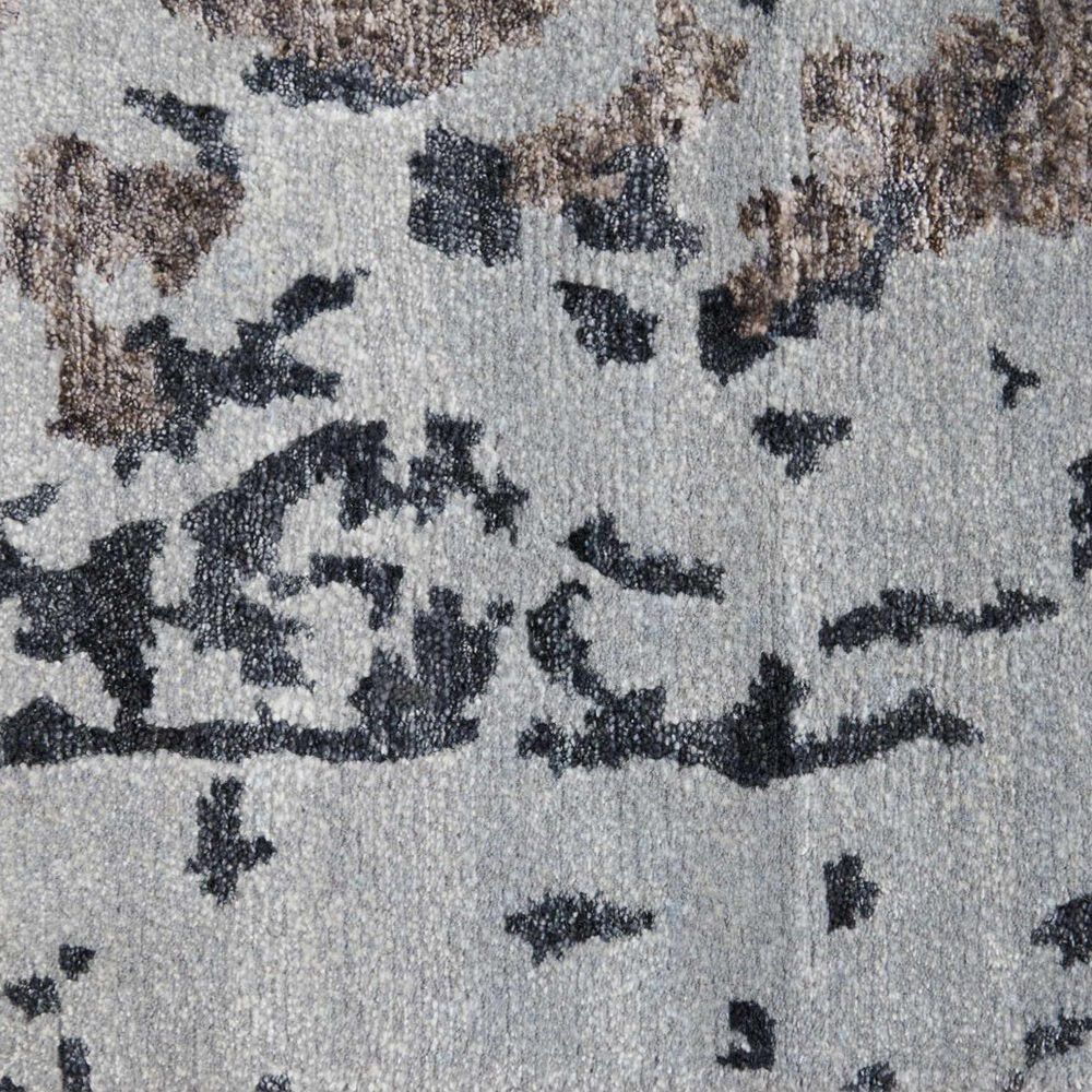 Nourison Silk Shadows 7&#39;9&quot; x 9&#39;9&quot; Silver and Grey Area Rug, , large