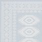 Safavieh Martha Stewart Cyprus 4"5" x 6"5" Aqua and Blue Ivory Area Rug, , large