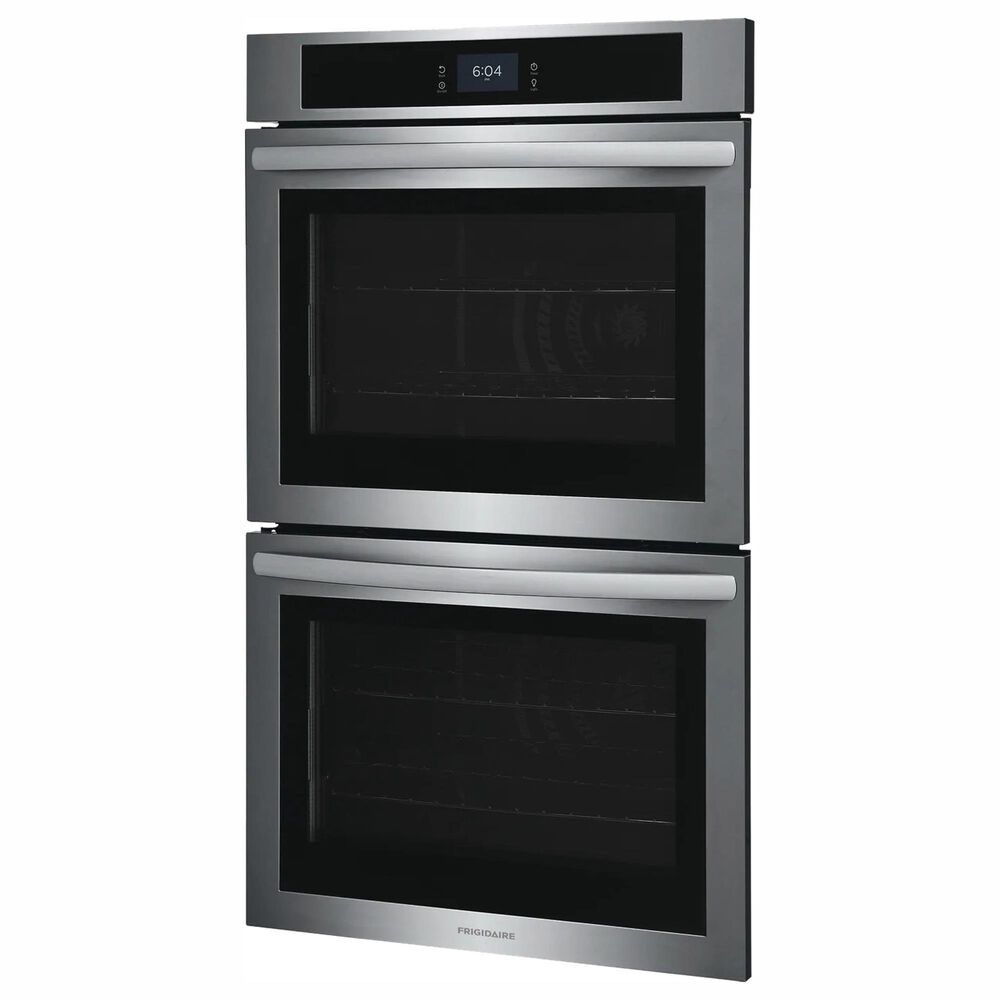Frigidaire 30&quot; Double Electric Wall Oven with Fan Convection in Stainless Steel, , large