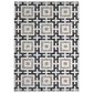 Dalyn Rug Company Marlo 1"8" x 2"6" Black Indoor/Outdoor Area Rug, , large