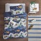 Hampton Park Nash 3-Piece Twin Reversible Quilt Set in Green, Orange, Blue and Grey, , large