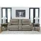 Ashley Narwhal Place 3-Piece Power Reclining Symmetrical Sectional with Storage Console in Pebble, , large