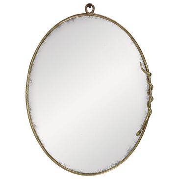 Century Eve Mirror in Antique Brass, , large