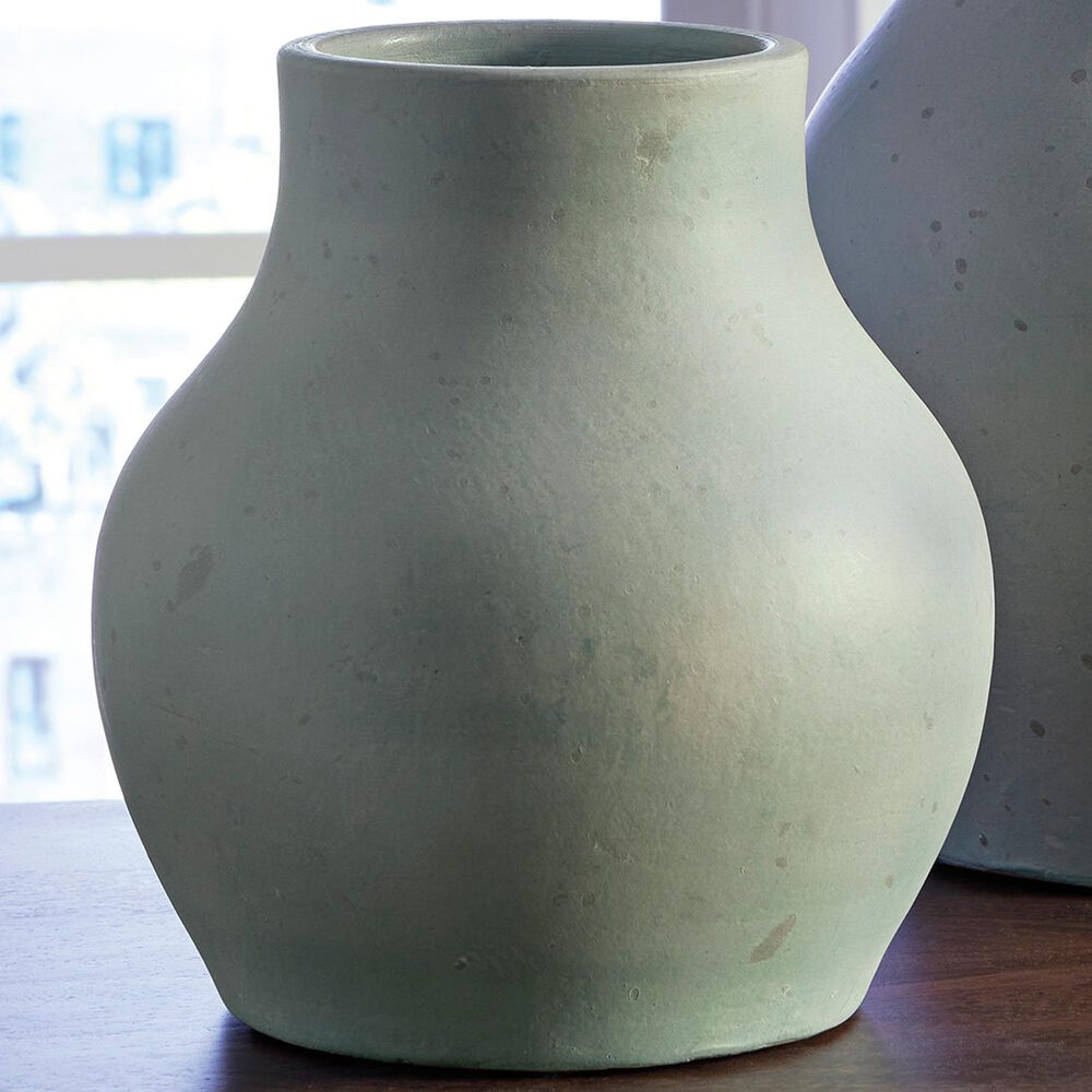 Ashley Baychester 10.25" Vase in Antique Green, , large