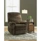 Signature Design by Ashley Shadowboxer Power Lift Recliner in Chocolate, , large
