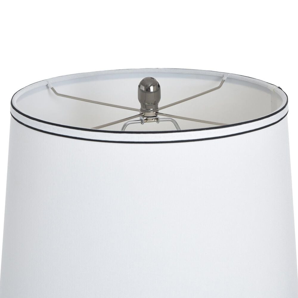 Flair Industries Hoke Table Lamp in Silver, , large