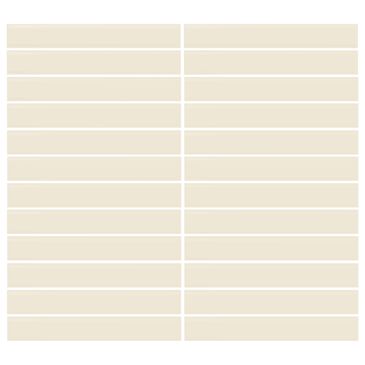 Dal-Tile Color Wheel Biscuit 12"" X 10"" Ceramic Mosaic Sheet, , large