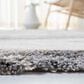Safavieh Cyrus Shag CYR124A 2"2" x 9" Ivory and Grey Runner, , large
