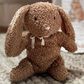 Lambs & Ivy Signature Bunny Hop Honey Rabbit Plush Toy in Taupe, , large